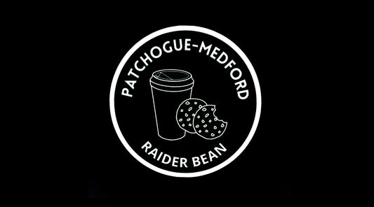 Patchogue-Medford Raider Bean logo