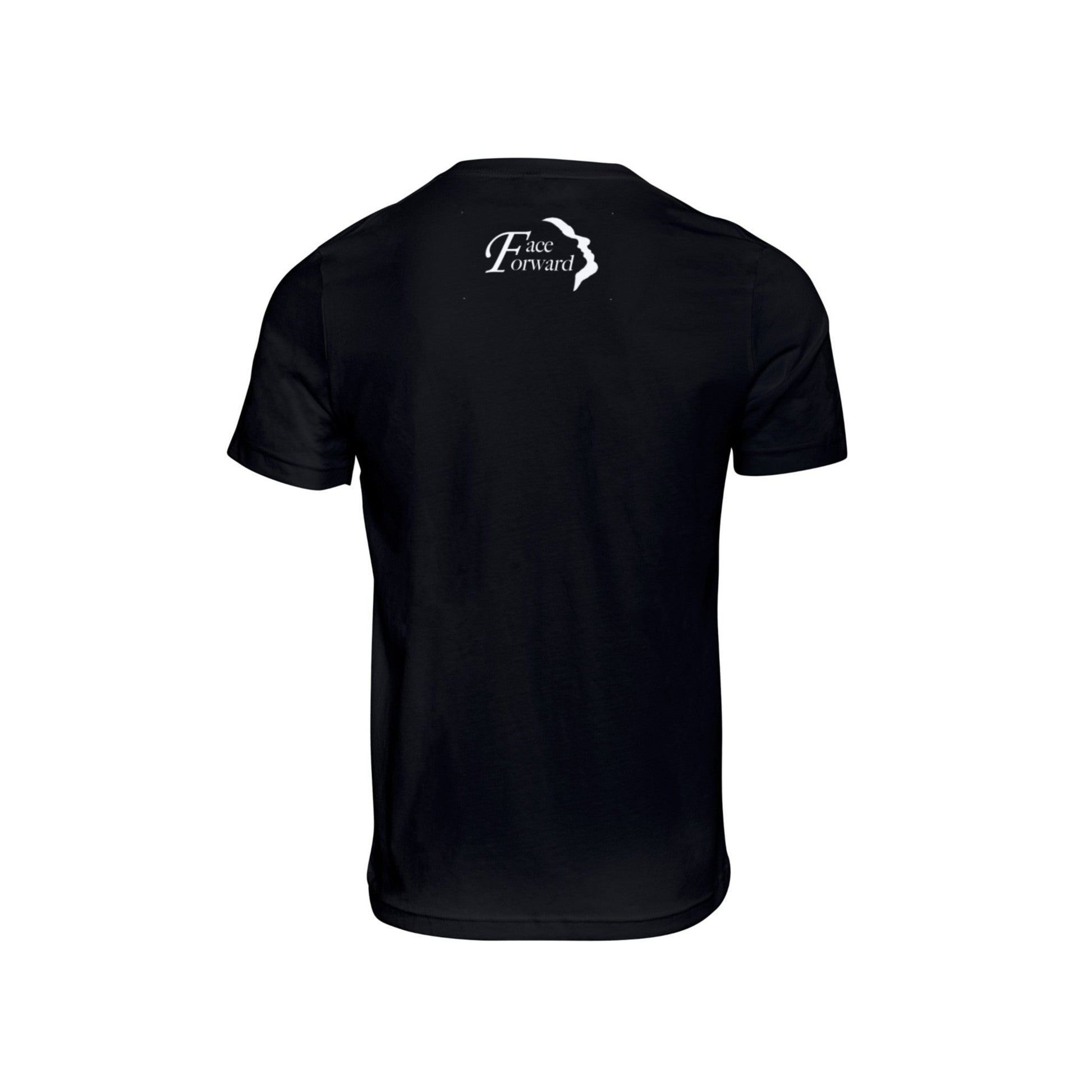 Pride T-Shirt, positive apparel, positive clothing, wear your story, FaceForward, back